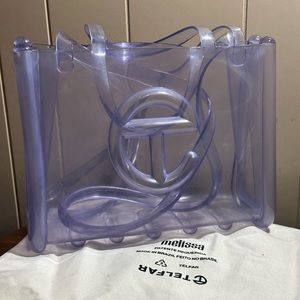 Telfar x Melissa Clear Jelly Shopper Tote